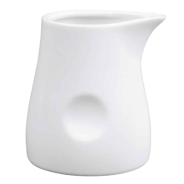 Olympia Dimpled Milk Jugs 170ml - Image 4