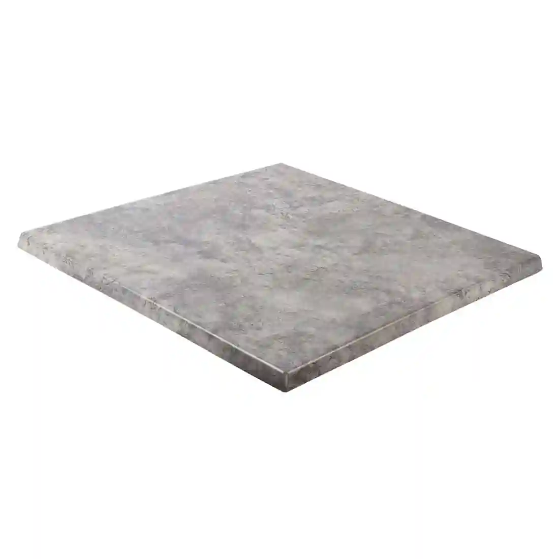 Werzalit Pre-drilled Square Table Top Concrete 700mm - Image 2