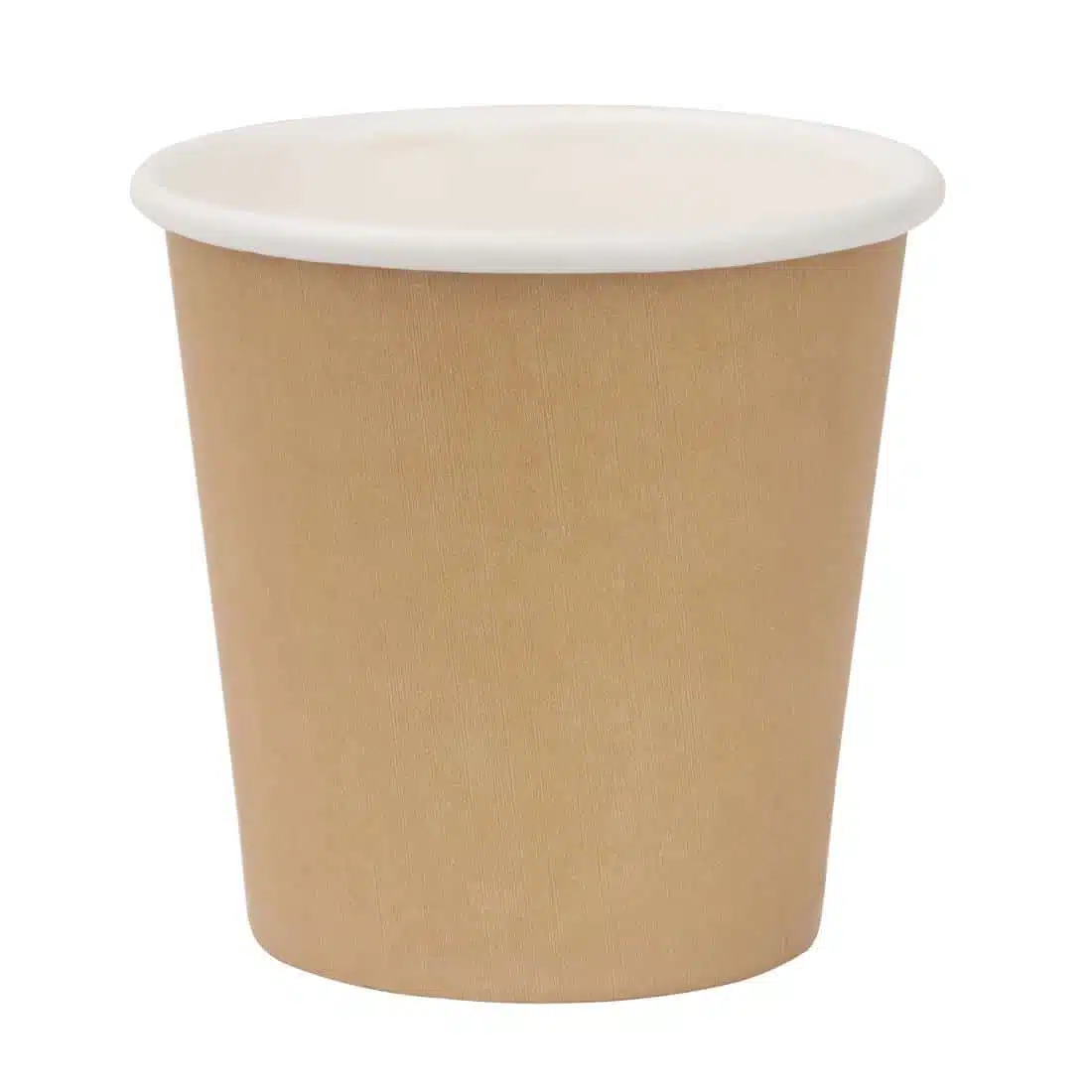 Fiesta Recyclable Espresso Cups Single Wall Kraft 112ml / 4oz (Pack of 50) - Image 1
