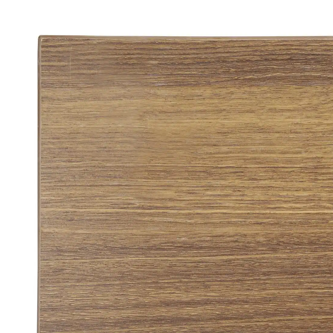 Bolero Pre-drilled Square Tabletop Rustic Oak 700mm - Image 3