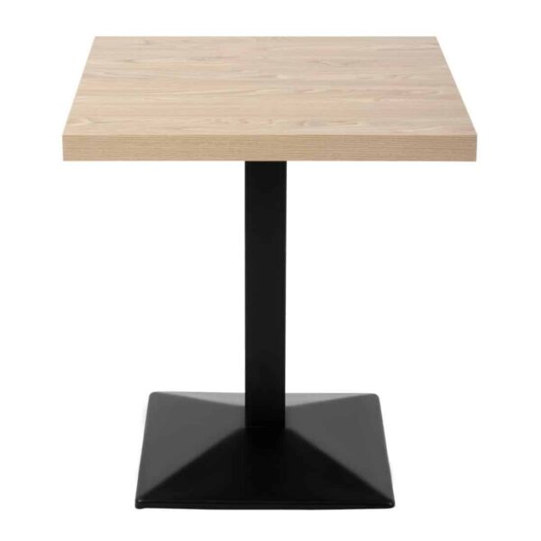 Bolero Pre-drilled Square Tabletop Antique Natural 700mm - Image 7