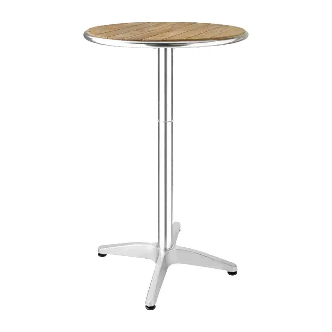 Bolero Ash Round Poseur Height Table 600mm - Image 1