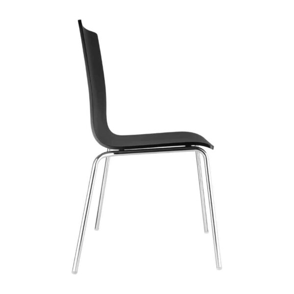 Bolero Black Square Back Side Chair (Pack of 4) - Image 4
