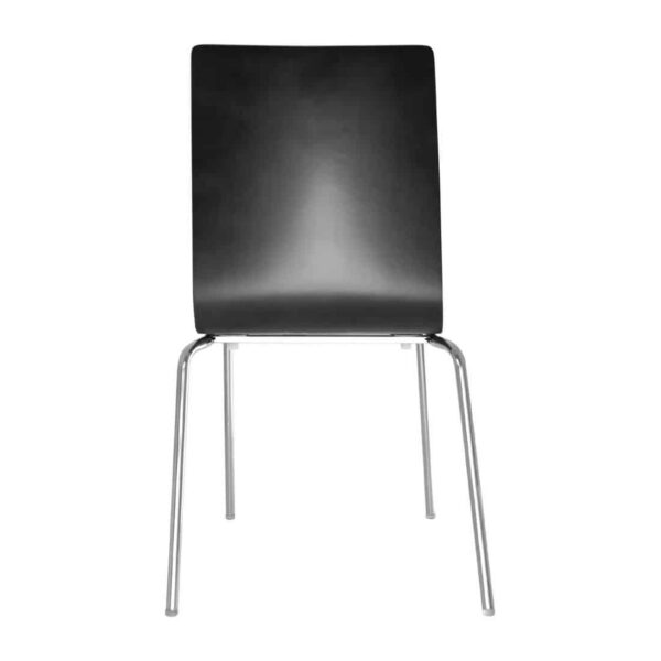 Bolero Black Square Back Side Chair (Pack of 4) - Image 5