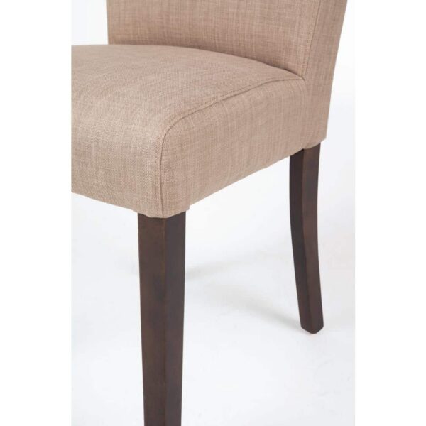 GR367 - Bolero Contemporary Dining Chair Natural (Pack 2) - Image 6