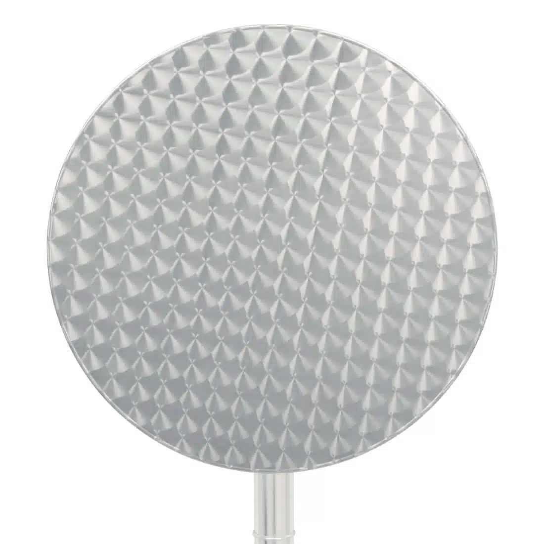 Bolero Round Flip Top Poseur Table Stainless Steel 600mm - Image 5