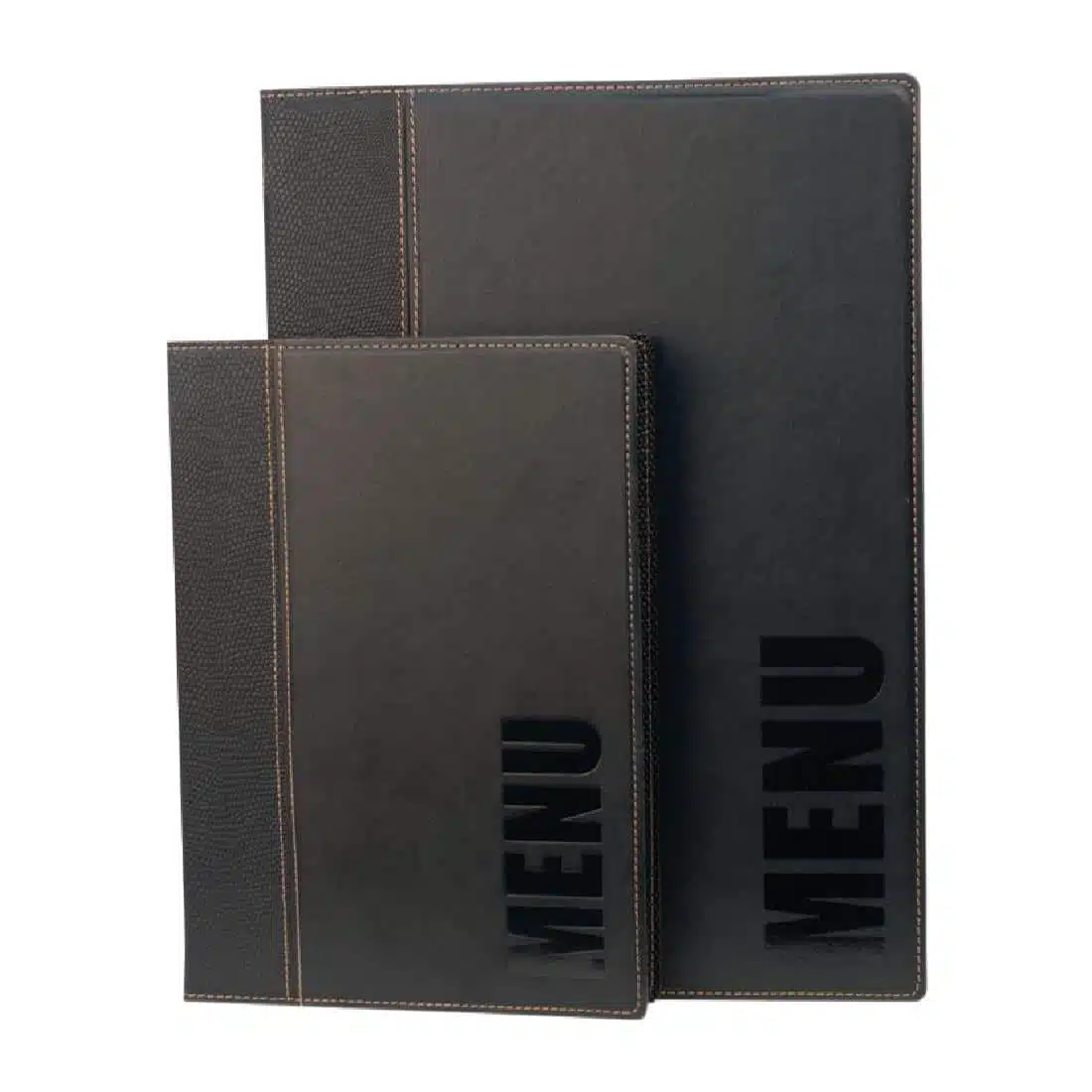 Securit Contemporary Menu Cover Black A4 - Image 3
