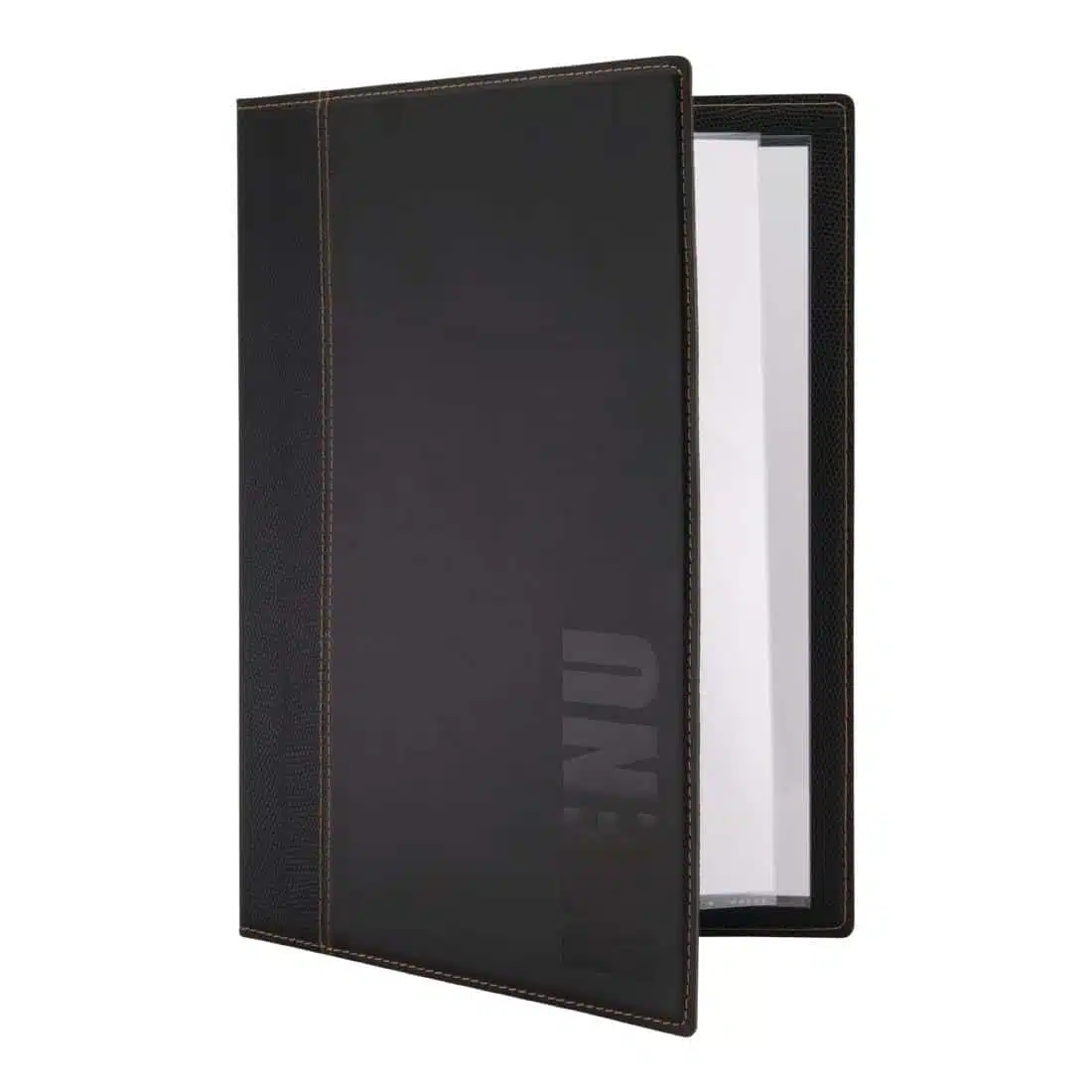Securit Contemporary Menu Cover Black A4 - Image 5