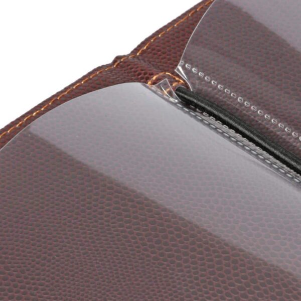 Securit Contemporary Menu Cover Bordeaux A4 - Image 4