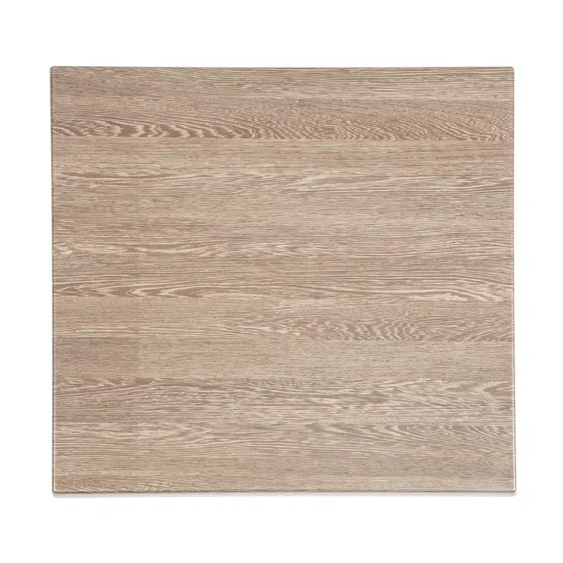 Bolero Pre-Drilled Square Table Top Wenge Grain 700mm - Image 2
