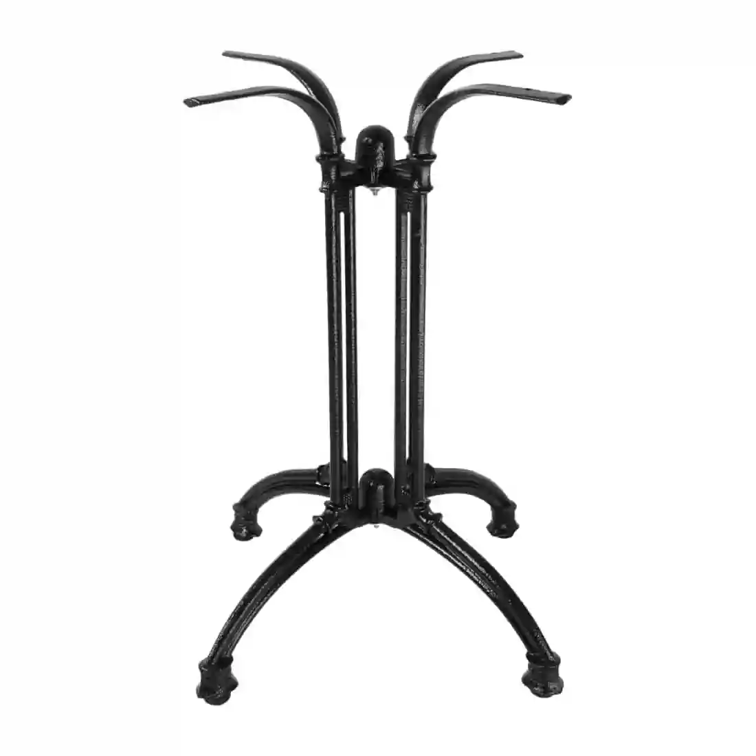 Bolero Cast Iron Decorative Brasserie Table Leg Base - Image 1