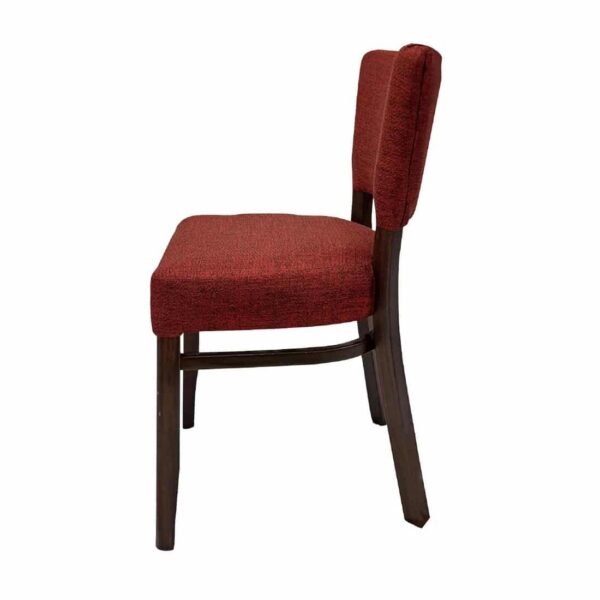 Oregon Dining Chair in Shetland Scarlet (Pack of 2) - Image 3