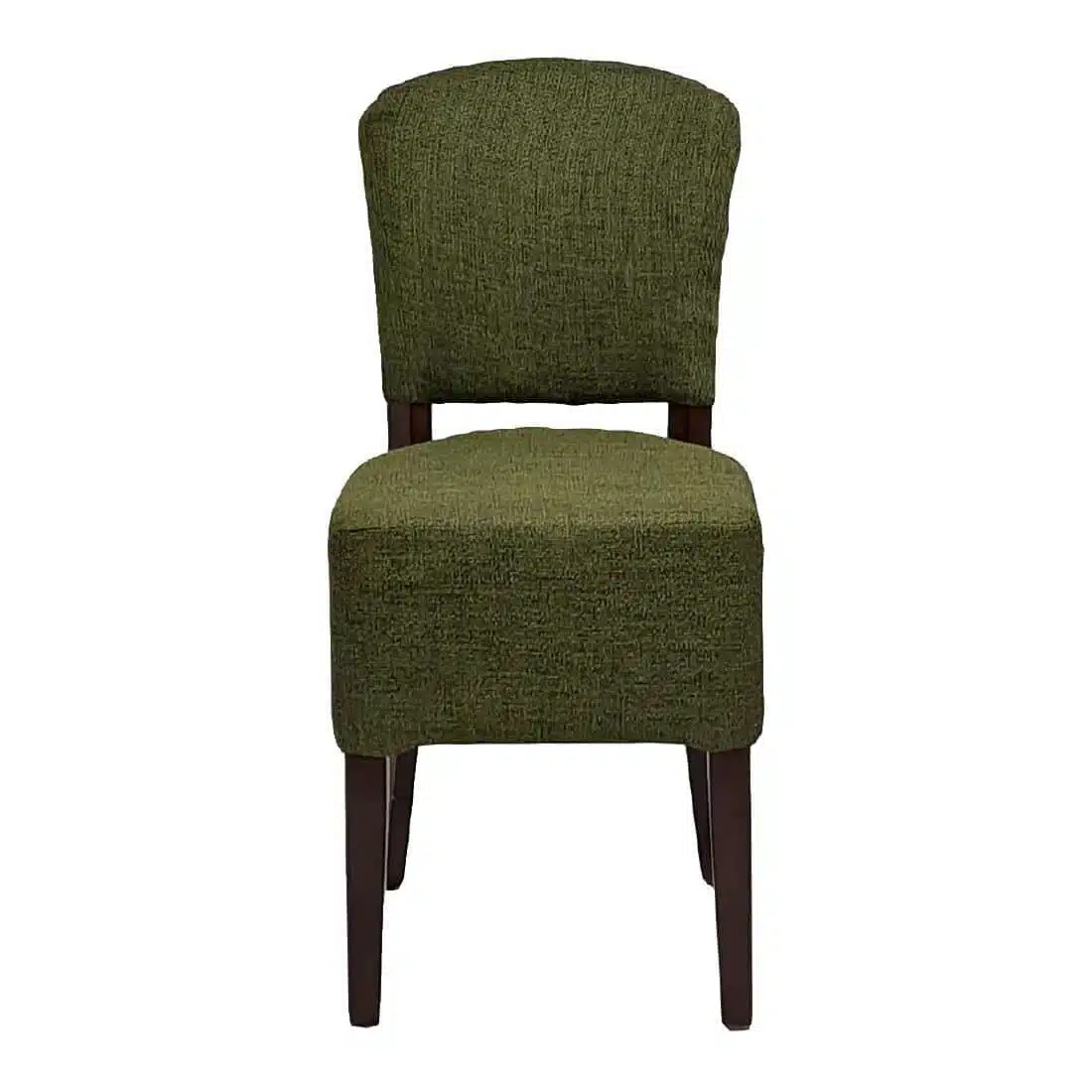 Hanoi Dining Chair In Dark Walnut with Shetland Forest Seatpad (Pack of 2) - Image 2