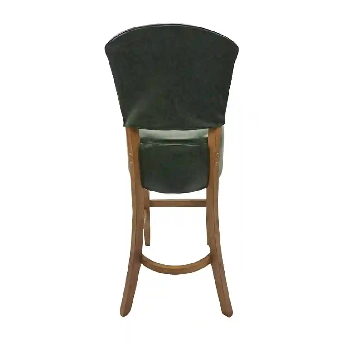 Hanoi Bar Chair in Weathered Oak with Bison Cedar Vinyl - Image 3