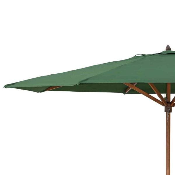 Rowlinson Picnic Table 4ft with Green Parasol 2.7m & Base 15kg - Image 3