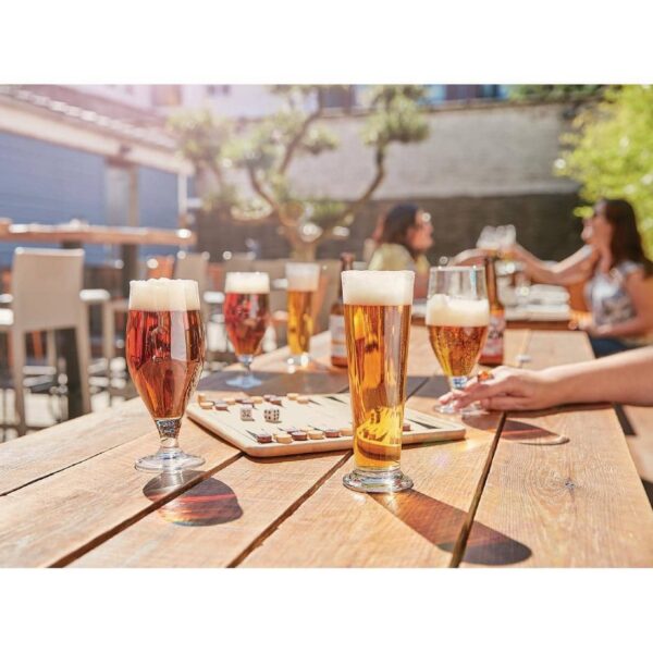 Arcoroc Linz Pilsner Beer Glasses 390ml (24 pack) - Image 5