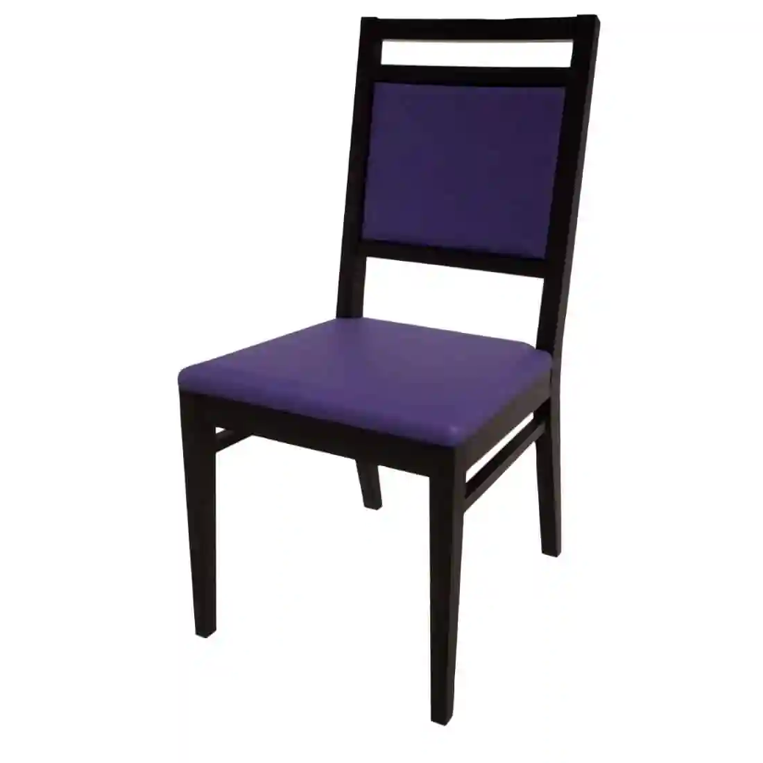 Bolero Bespoke Bia A Side Chair in Blue/Charcoal