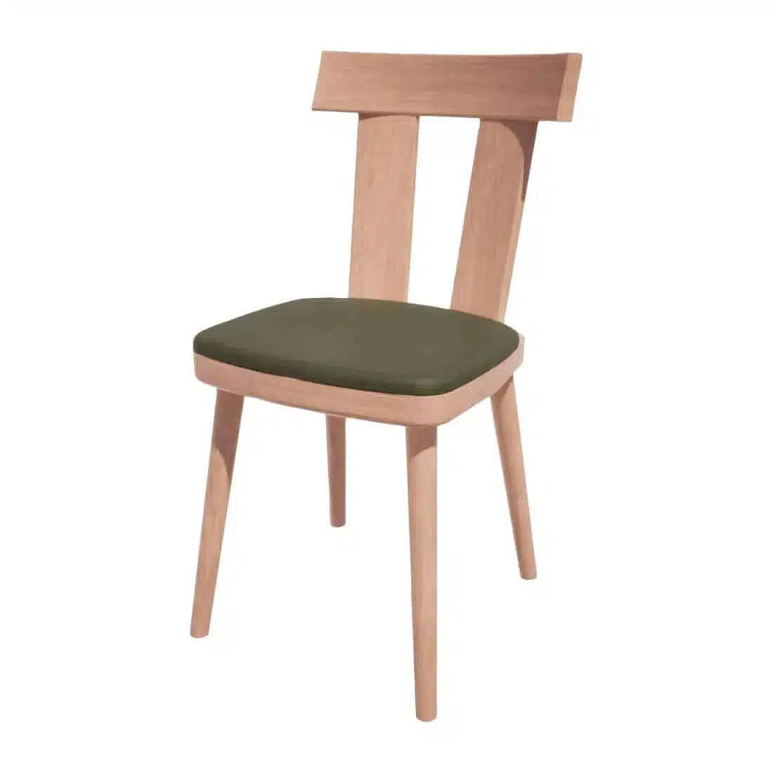 Bolero Bespoke Bamba Side Chair Olive/Beech