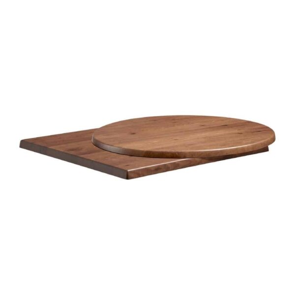 Enduratop Round Natural Wood Table Top 900mm - Image 3