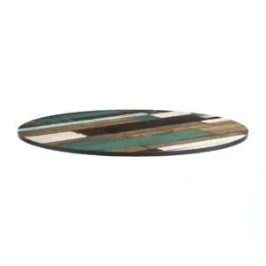 Extrema Round Driftwood Table Top 600mm