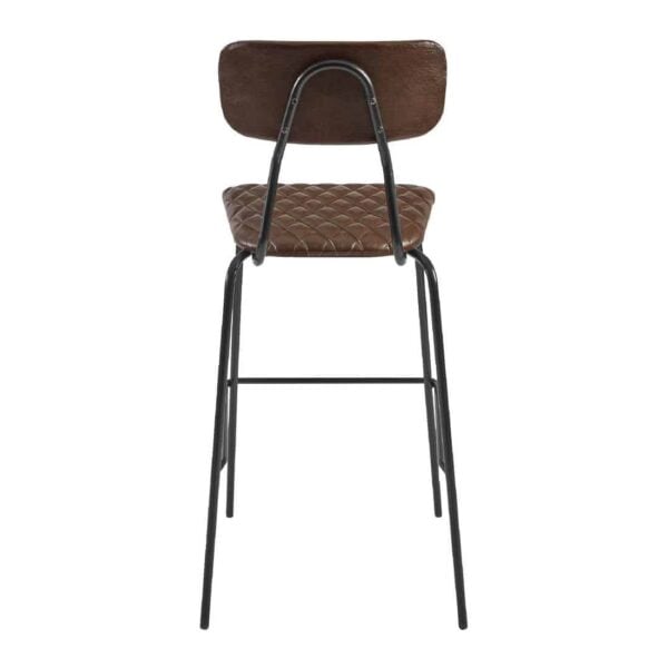 Kara Bar Stool Vintage Brown (Pack of 2) - Image 3