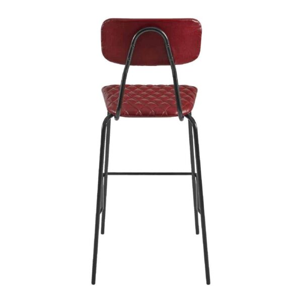 Kara Bar Stool Vintage Red (Pack of 2) - Image 3