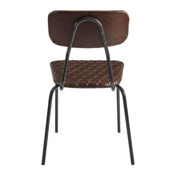 Kara Side Chair Vintage Brown (Pack of 2) - Image 2