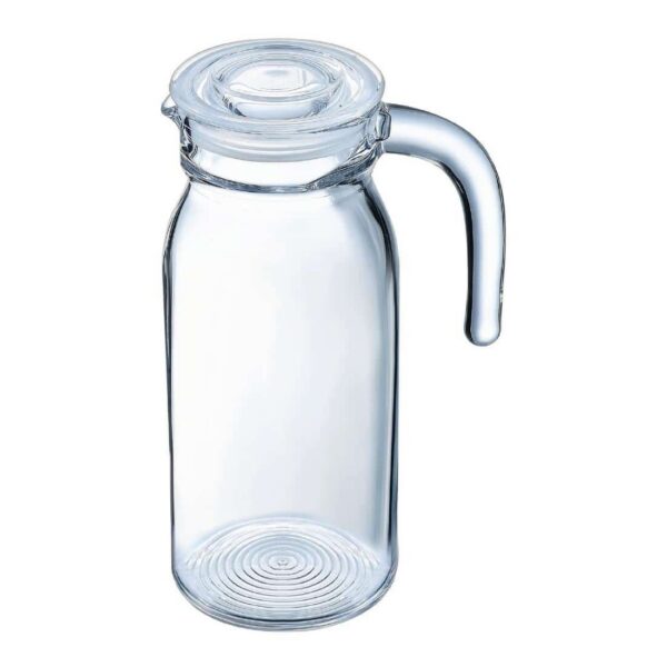 Arcoroc Spring Jugs with Glass Lid 1Ltr (6 pack) - Image 2
