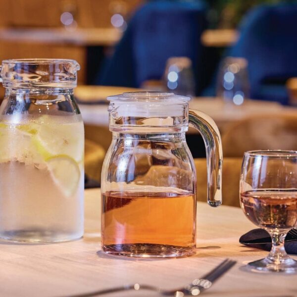 Arcoroc Spring Jugs with Glass Lid 500ml (12 Pack) - Image 5