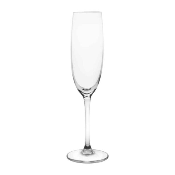 Olympia Novello Crystal Champagne Flutes 180ml (6 pack) - Image 1
