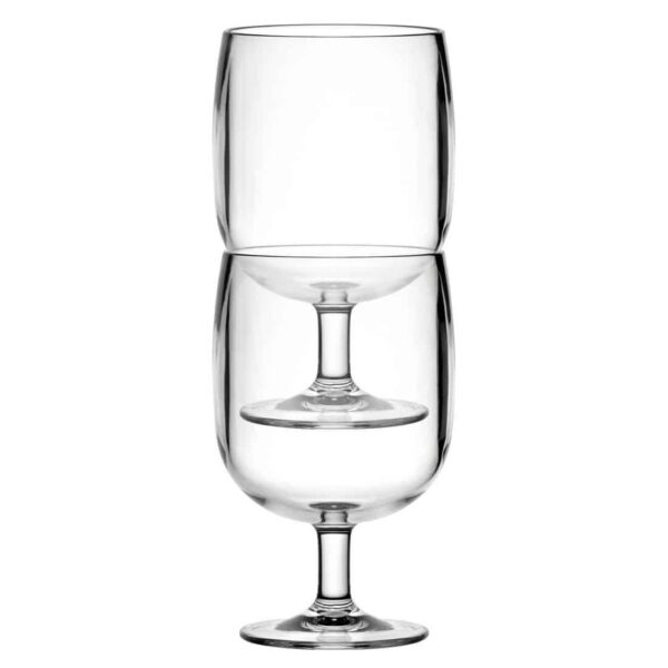 Utopia Eden Stacking Wine Glasses 360ml (6 pack) - Image 3