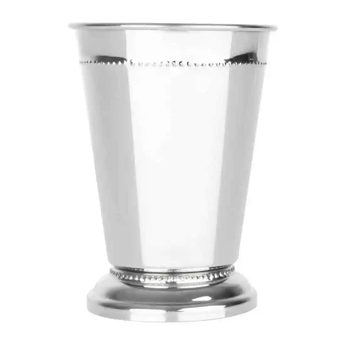 Olympia Barware Beaded Julep Cup Stainless Steel 370ml - Image 2