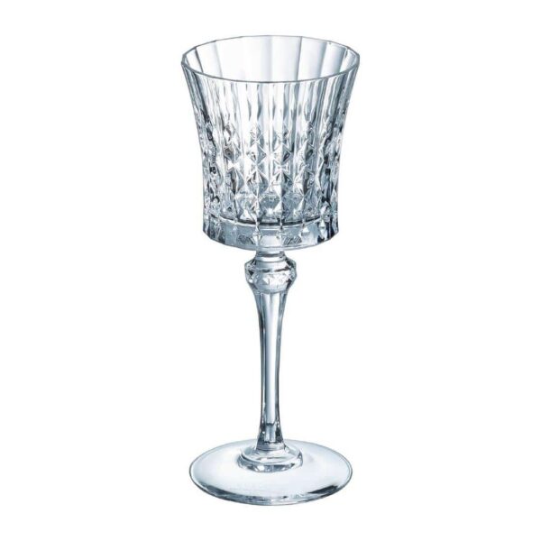 Cristal d'Arques Lady Diamond Wine Glasses 190ml (8 pack) - Image 2