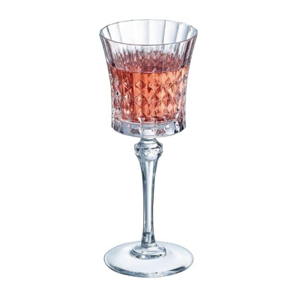 Cristal d'Arques Lady Diamond Wine Glasses 190ml (8 pack) - Image 3