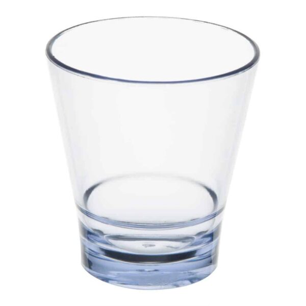 Olympia Kristallon Polycarbonate Stacking Tumblers - Blue 250ml (6 Pack) - Image 2
