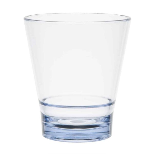 Olympia Kristallon Polycarbonate Stacking Tumblers - Blue 350ml (6 Pack) - Image 3