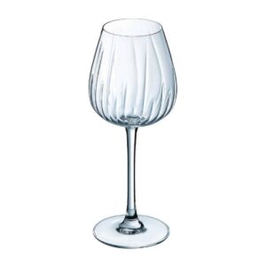 Cristal d'Arques Swirly Wine Glasses 350ml (8 Pack)