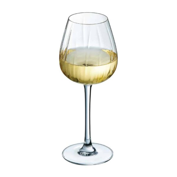 Cristal d'Arques Swirly Wine Glasses 350ml (8 Pack) - Image 3