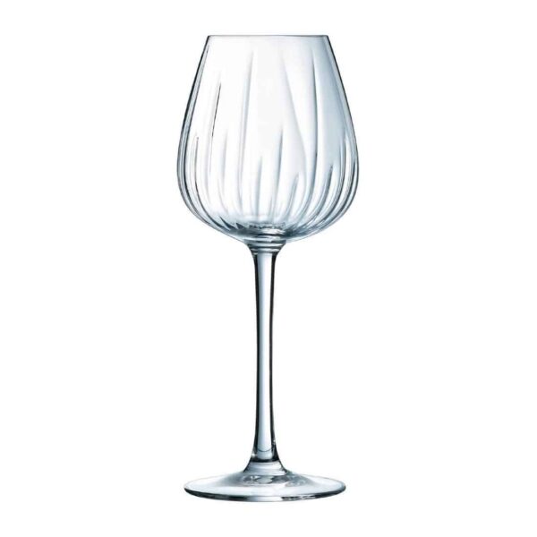 Cristal d'Arques Swirly Wine Glasses 350ml (8 Pack) - Image 5