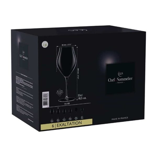 Chef & Sommelier Exaltation Wine Glasses 550ml (12 pack) - Image 7