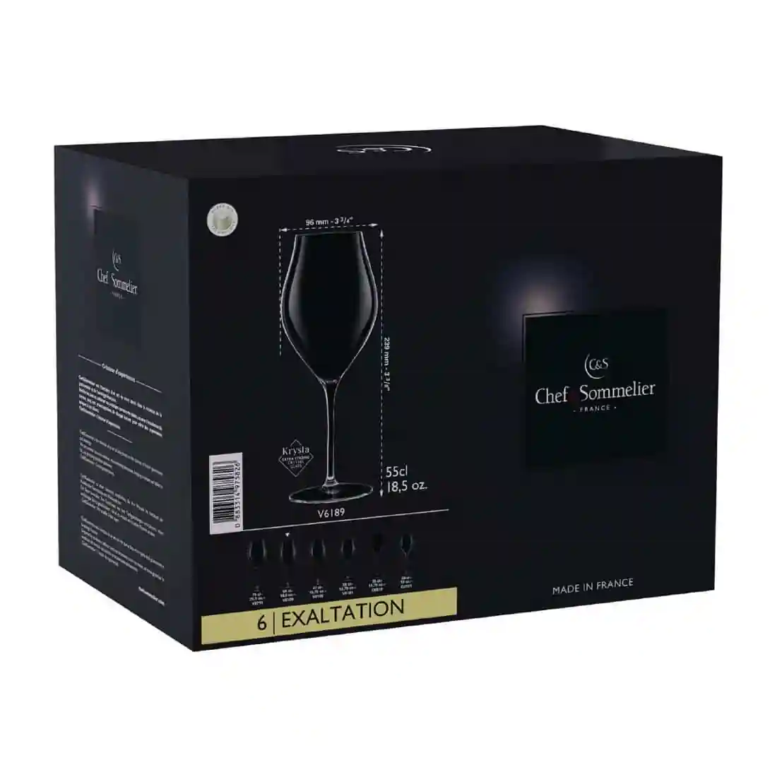 Chef & Sommelier Exaltation Wine Glasses 550ml (12 pack) - Image 6