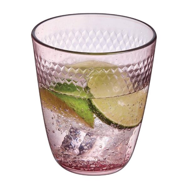 Arcoroc Pampille Tumblers Pink 310ml (24 Pack) - Image 3