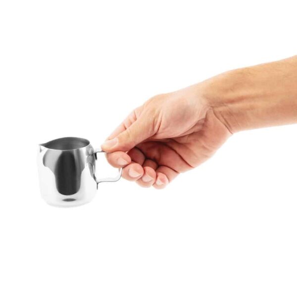 Olympia Cosmos Milk Jug Stainless Steel 5oz - Image 5