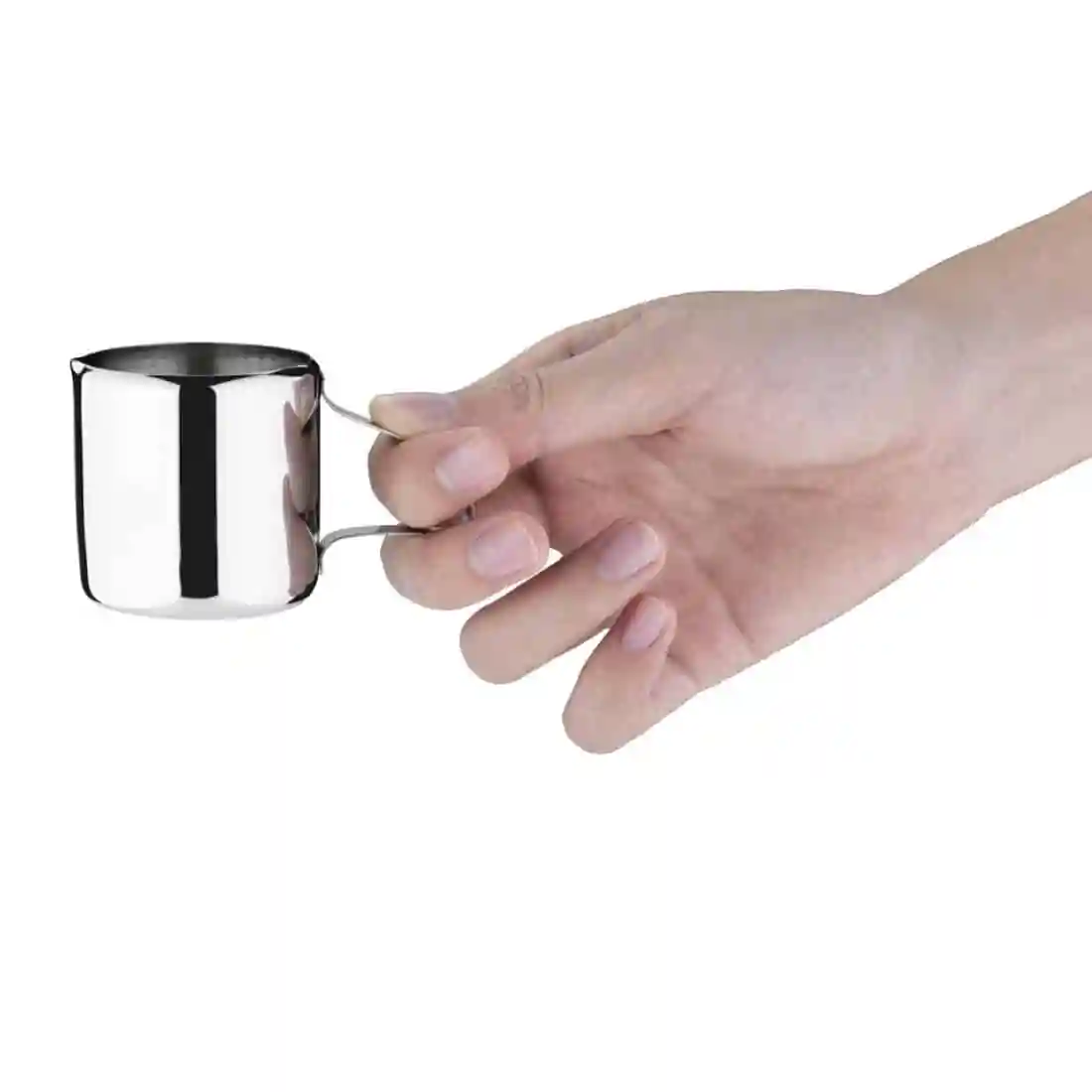 Olympia Concorde Milk Jug Stainless Steel 3oz - Image 2