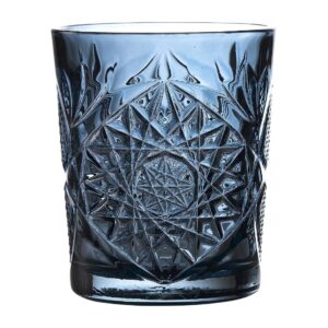 Onis Hobstar Double Old Fashioned Glasses Blue 350ml/12oz (6 Pack)