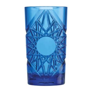 glassFORever Premium Cooler Glasses Aqua 470ml/16oz (24 Pack)