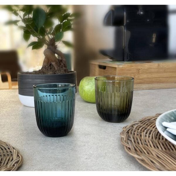 La Rochere Ouessant Rocks Olive Glasses 290ml/10.25oz (Pack of 6) - Image 4