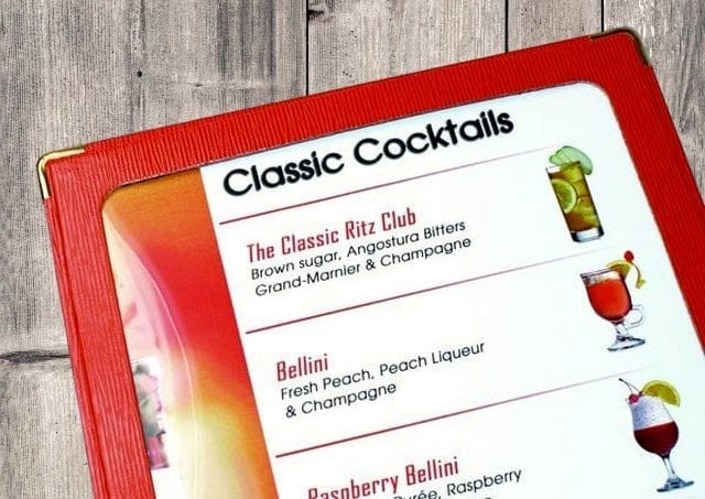 menu boards