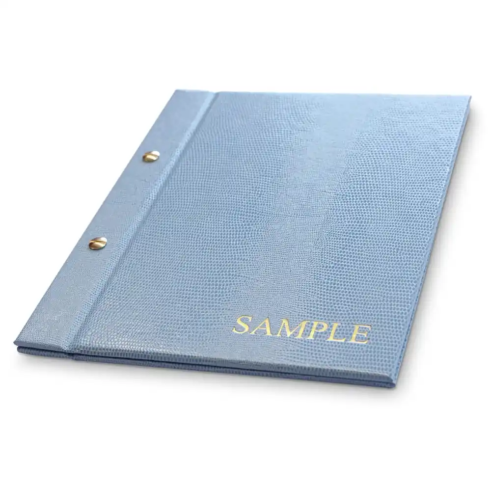 Lizard Pellaq Menu Covers