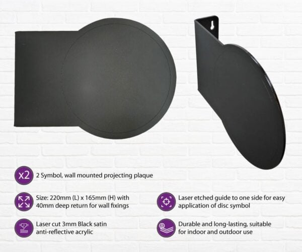 Projecting Toilet Door Sign - Image 2